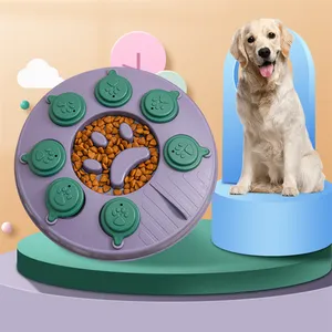 Оптовая продажа, интерактивная игра-головоломка для собак, игрушки для интеллектуальной стимуляции IQ, медленная фидерная игрушка для домашних животных