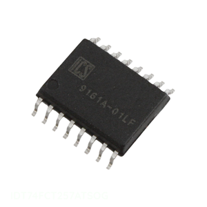 Logic IDT74FCT257ATSOG 16 SOlC (largeur 0.295 "7.50mm) Distributeur autorisé de composants de circuit électronique - Product Image 1
