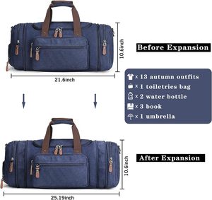 Muestra gratis Source Factory ligero gimnasio plegable impermeable bolsa de lona organizador de viaje para bebé - Product Image 2