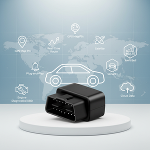 Traceur GPS OBDII 4G sans installation, prêt à l'emploi, dispositif de suivi de véhicule pour la gestion de flotte - Product Image 2