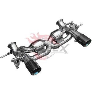 Vortex SS304 Valved Catback Exhaust System for Maserati MC20 3.0T V6 Nettuno Direct Fit Performance Tuning System <b>Kit</b> - Product Image 2