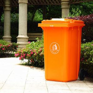 Buon prezzo colore personalizzato di plastica all'aperto 240 litro <span class=keywords><strong>pattumiera</strong></span> - Product Image 2