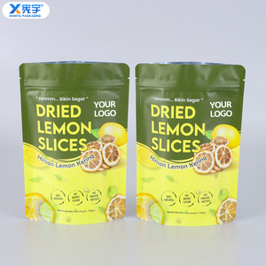 Sachet Doypack Personnalisé en Plastique Alimentaire, Récipient Mylar Anti-humidité pour Stockage Longue Durée de Fruits Lyophilisés (Fruit de la Passion, Citron) - Product Image 5