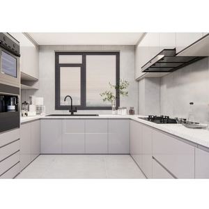 Gabinetes de cocina pequeños de madera clásicos más vendidos - Product Image 6