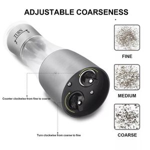 Molinillo de acero inoxidable para especias y nueces, herramientas de cocina, molino de sal y pimienta, calidad rusa - Product Image 4