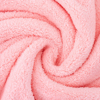 Serviettes de toilette super douces 35x75cm et serviettes de bain 70x140cm, vente en gros, ensembles de serviettes de bain en microfibre corail multicolores personnalisés