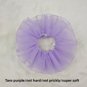 Nueva Falda de Baile Brillante para Niñas, Tutú de 4 Capas para Práctica de Ballet, Cintura Elástica, Ropa de Entrenamiento Infantil - Product Image 3