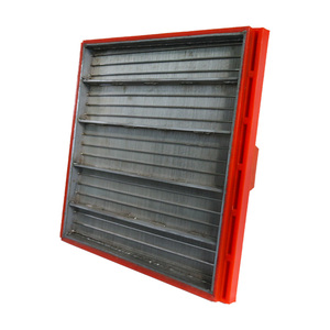 AURY Pantalla de Descarga de Acero Inoxidable con Brida Ciega de Acero Inoxidable, Cajas de Madera, 10 kg, 6 Meses de Garantía - Product Image 3