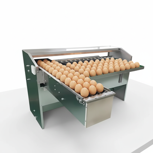 Trieuse d'œufs entièrement automatique Moba Diamond 8400, petite taille, capacité <span class=keywords><strong>de</strong></span> 5000 œufs par heure, avec fonction <span class=keywords><strong>de</strong></span> pesage et <span class=keywords><strong>de</strong></span> calibrage, et lampe <span class=keywords><strong>de</strong></span> contrôle intégrée - Product Image 1