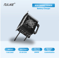 Chargeur de batterie industriel portable Nulike haute performance, entrée 110V, sortie 2000W, chargeur de batterie 72V pour chariots élévateurs électriques