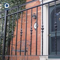 Barandilla de Hierro Forjado Prima de Bajo Mantenimiento con Acabado de Recubrimiento en Polvo para un Ciclo de Vida Prolongado