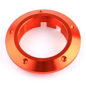 5軸カスタム高精度CNC機械加工陽極酸化アルミニウムハウジングCNC機械加工自動旋盤部品