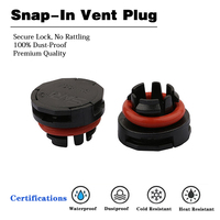 Bouchon de ventilation SINRI résistant aux intempéries KK7 pour égalisation de pression de gaz avec indice de protection IP67/IP68 pour lampadaire routier LED