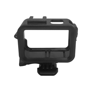 Boîtier de caméra à <span class=keywords><strong>action</strong></span> ouverte sur le côté exclusif avec couvercle de protection en silicone pour GoPro Hero13 12 11 10 9 <span class=keywords><strong>Noir</strong></span> - Product Image 4