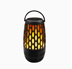 Portable Bluetooth Speaker Metal Cabinet Rechargeable Battery Indoor Use Single Color LED Light <b>Button</b> Control 1 - Product Image 6