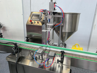 Machine de remplissage automatique à haute vitesse à tête unique pour produits liquides et semi-liquides