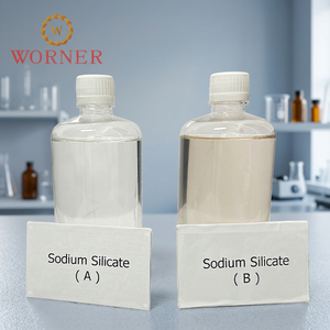 Silicato de Sodio Líquido WORNER, Grado Industrial, Vidrio Líquido, Na2O·nSiO2, CAS 1344-09-8 - Product Image 1