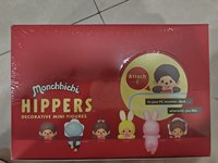 Mini figuras decorativas originales de Sonny Angels Monchhichhi Hipper, Mini figuras de juguete, caja ciega misteriosa, muñeca bonita, teléfono móvil, Coche