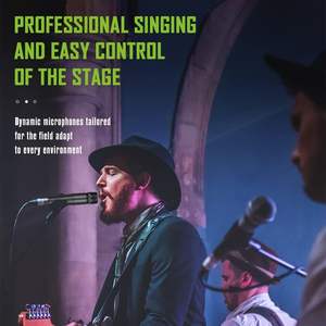 Microphone filaire professionnel pour église WM57, dynamique, vocal, style classique, XLR, réduction de bruit, léger, instruments, batterie - Product Image 2