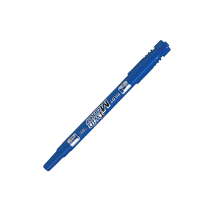 ปากกามาร์คเกอร์ MEF-12EU แบบหัวคู่ ชนิดน้ำมัน ขนาด 0.4 มม. หัวเล็กพิเศษ 0.5 มม. หัวแหลม 12 สีสดใส กันน้ำ แห้งเร็ว - Product Image 1