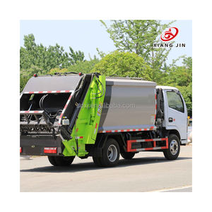 Camion compacteur d'ordures d'occasion économique, modèle compact pour une collecte efficace des déchets et des ordures - Product Image 4