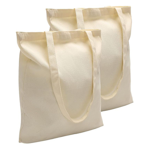 Hot Bán Tái Chế 100% Tự Nhiên Bông Tote Túi Vải Trống Bông Tay Vải Mua Sắm Túi Với Biểu Tượng Tùy Chỉnh - Product Image 6