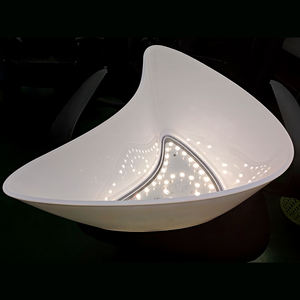 Grote 10L LED klassieke ijs emmer met standaard, CE-gecertificeerd, aangepast logo, <span class=keywords><strong>plastic</strong></span> koeler voor bier & wijn voor buitenfeesten - Product Image 3