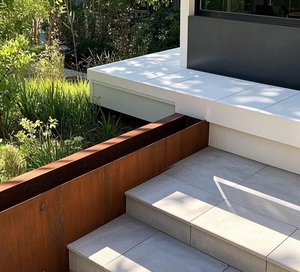 Bordatura da <span class=keywords><strong>giardino</strong></span> in acciaio Corten stile Vintage per <span class=keywords><strong>articoli</strong></span> di giardinaggio - Product Image 4