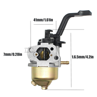 Carburateur P19-1 compatible avec Generac Champion Predator 3KW 3.5W 4KW Générateur 196cc 208cc 212cc 223cc Accessoires alimentés