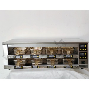 Calentador de Alimentos Estilo McDonald's de 4 Niveles y 12 Bandejas con 12 Temporizadores, Precio de Fábrica - Product Image 6