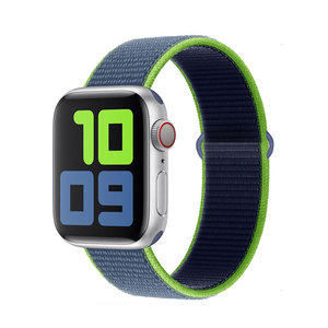 Bracelet de rechange sport intelligent en Nylon pour <span class=keywords><strong>Apple</strong></span> I <span class=keywords><strong>Watch</strong></span> série 5 6 44 38 <span class=keywords><strong>Mm</strong></span> - Product Image 4