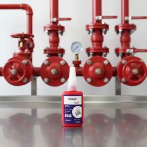 Fournisseur chinois 50ml Rouge Bleu 5543 Revêtement liquide PTFE Adhésif PTFE pour joints filetés - Product Image 5