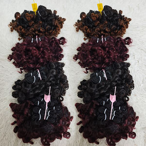 Letsfly Promoción de 25$ Paquetes de Cabello Humano Brasileño Suelto Rosa 1BT99J 10 Pulgadas 100% Cabello Humano Tejido 1BT4 - Product Image 1