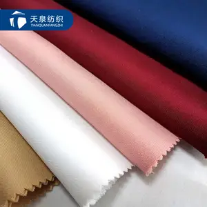 Best Selling Uniform Clothing Pants Minimatt 100% Polyester Dyeing Gabardine Fabric