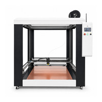 Nouvelle imprimante 3D industrielle grand format avec système de guidage linéaire de précision en alliage d'aluminium, garantie 1 an, connectivité USB pour les applications de grande taille
