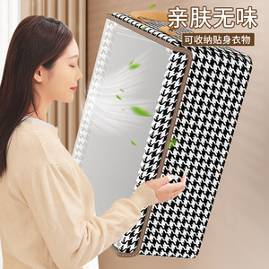 กล่องเก็บเสื้อผ้า Youna ลายตารางหมากรุก ทรงสี่เหลี่ยมผืนผ้า โครงเหล็กแข็งแรง แบบลิ้นชัก - Product Image 4