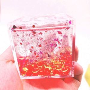 2025 Popular TOYSRUNNER SC370 Cloud Cube DIY Toys Colorful Galaxy Lab Square Crystal <b>Slime</b> Clay Plastic for Ages 2-14 - Product Image 6