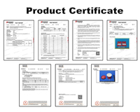 Geurdicht op maat gemaakte Mylar zakken, food grade, hitteverzegelbaar, staande pouch, hersluitbare plastic verpakkingszakken voor gedroogd fruit