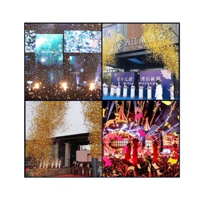 Nouveau co2 papier confettis canon machine air grand jumbo dmx ventilateur pour fête de mariage <span class=keywords><strong>Concert</strong></span> Musique Festival Célébration - Product Image 3