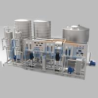 Système de traitement de l'eau par osmose inverse Traitement de l'eau pure avec EDI