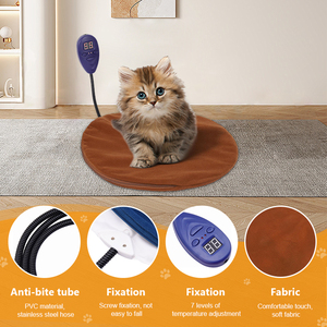 Verwarmde dekenmat op maat, wasbaar, elektrisch, voor honden en katten - Product Image 4