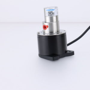 Pompe à engrenages miniature pour huile et eau DOCOD, fabricant chinois, débit de 3,6 L/min, moteur 40W DC24V, pompe de dosage de fluides micro - Product Image 2