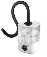 Humidificateur pour animaux de compagnie Climb 2,5 L avec tube, pour animaux de compagnie et plantes, grand volume de pulvérisation, atomiseur intelligent pour la maison, ajouter de l'eau
