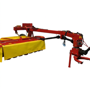 Cortadora de Césped de 6 Discos NUEVA de ALTA CALIDAD, Maquinaria Agrícola de Pedales Sayginlar, Garantía de 24 Meses en Componentes Principales, 2000 kg, Roja - Product Image 1