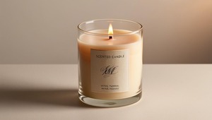 Bougies en cire de soja de luxe en gros dans des boîtes cadeaux de bocal en verre personnalisées Décoration intérieure parfumée de marque privée pour Diwali et la fête des pères - Product Image 5