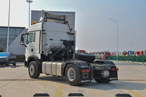 รถบรรทุกหัวลากดีเซล SINOTRUCK HOWO 8X4 450 แรงม้า ยูโร 5 พวงมาลัยซ้าย เกียร์ธรรมดา ใหม่ สำหรับงานขนส่งเหมือง ระบบกันสะเทือนแบบลม Weichai - Product Image 5