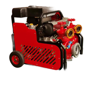 Pompe à Incendie Portable à Essence 2015L/min Débit Élevé 65m Hauteur de Refoulement pour Incendies Forestiers et Alimentation en Eau d'Urgence Agricole - Product Image 4