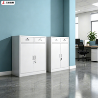 Armoire de rangement de bureau en acier JIUSHUN, armoire de classement métallique moderne personnalisée et verrouillable pour documents