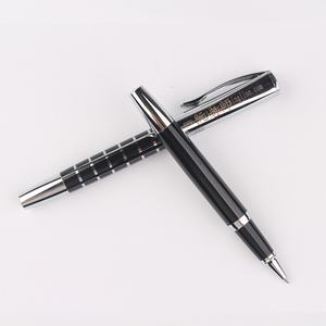 Stylo Gel Métallique Personnalisé avec Logo Gravé et Imprimé, en Acier Inoxydable Classique, pour Fournitures de Bureau – Vente en Gros - Product Image 6