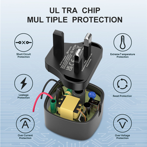 <span class=keywords><strong>Chargeur</strong></span> mural USB 5V 2000mA Prise murale USB Royaume-Uni 5V 2A Adaptateur secteur compatible avec téléphone tablette <span class=keywords><strong>Kindle</strong></span> - Product Image 4